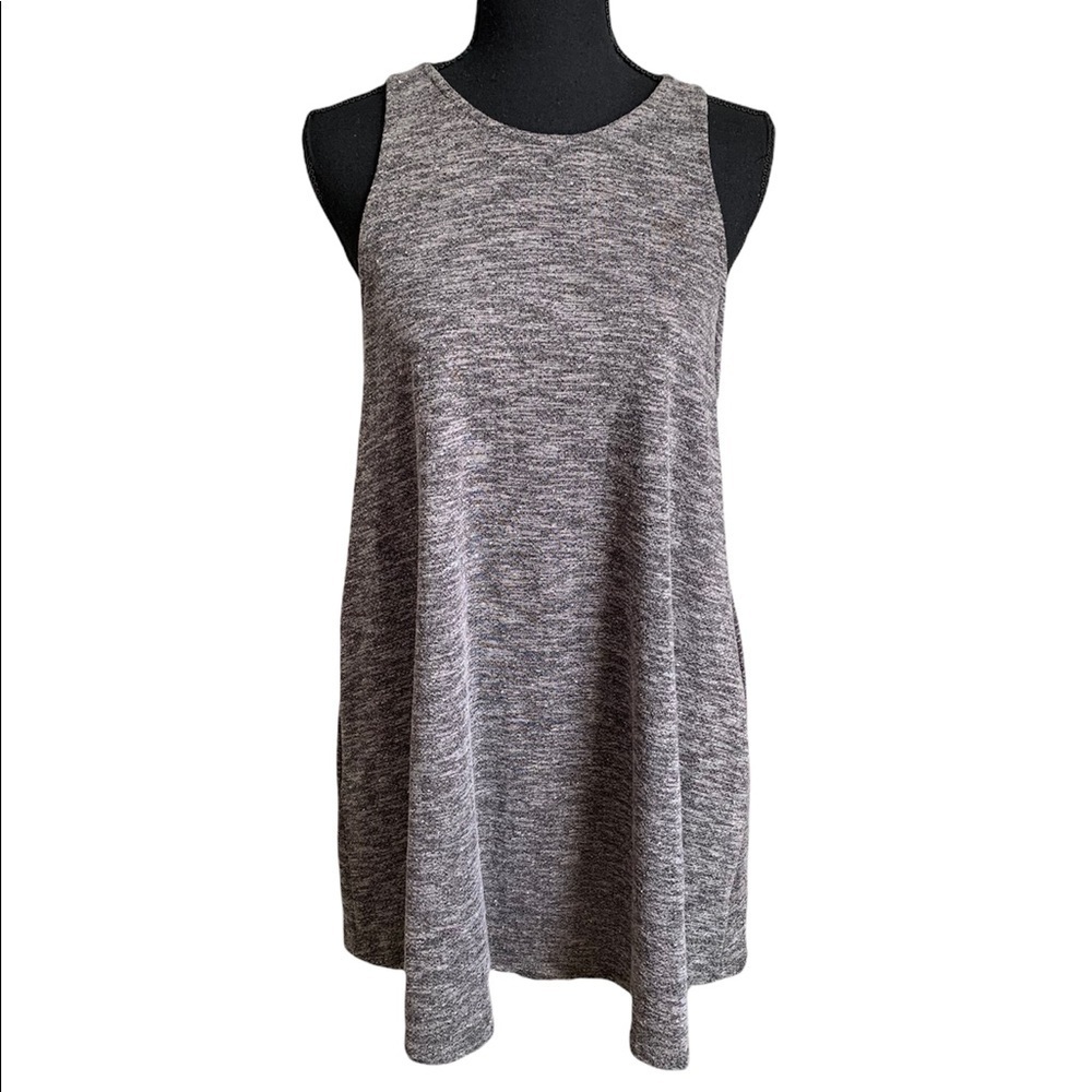 Dainty Hooligan Gray Sleeveless Dress Size Medium